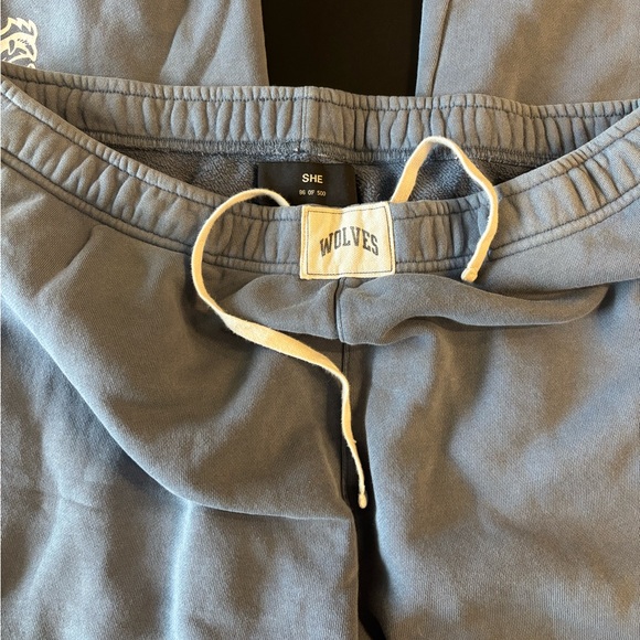 She Darc Sport Covered Post Lounge Sweats in Norse Blue - Picture 3 of 3